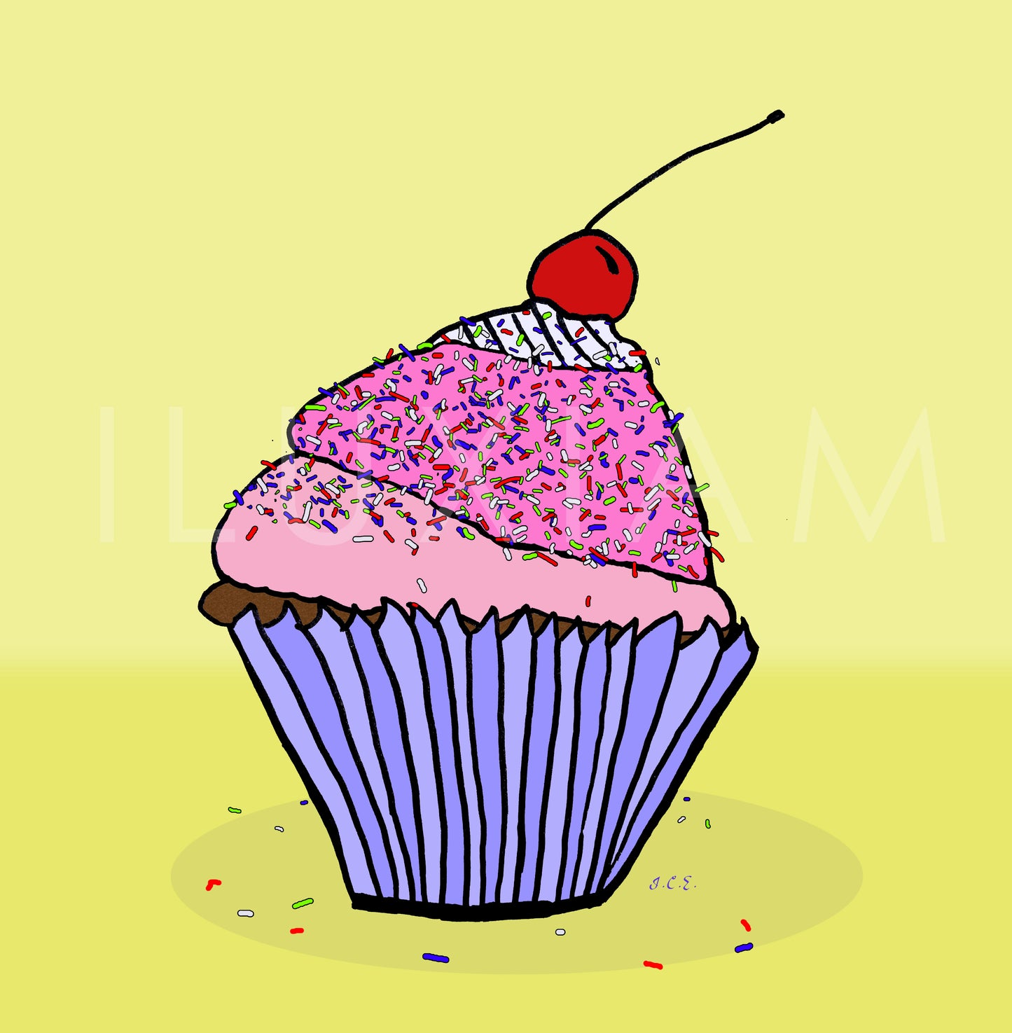Digital Cupcake Sale